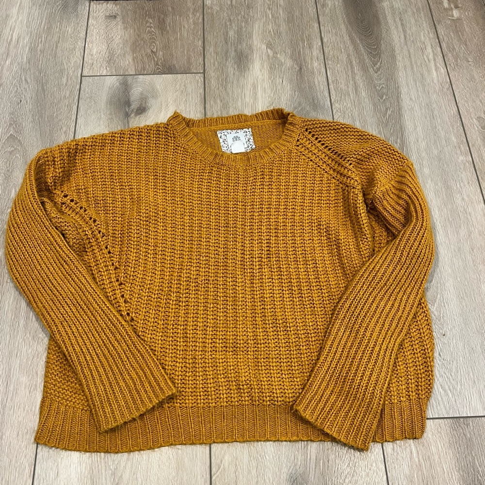 Element Mustard Knit Sweater